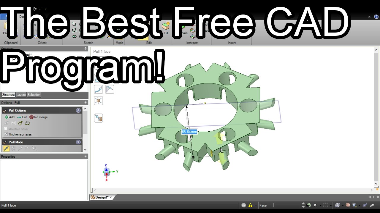 free cad cam design software